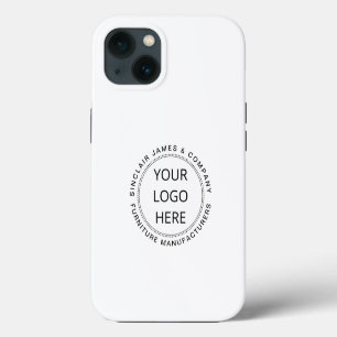 Voeg uw logo en bedrijf toe iPhone 13 hoesje