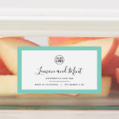 Voeg uw Logo en bewerkbaar kleurenproduct toe Labels (Aangebracht)