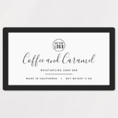 Voeg uw Logo en bewerkbaar kleurenproduct toe Labels (Design 1)