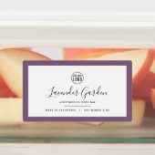 Voeg uw Logo en bewerkbaar kleurenproduct toe Labels (Aangebracht)