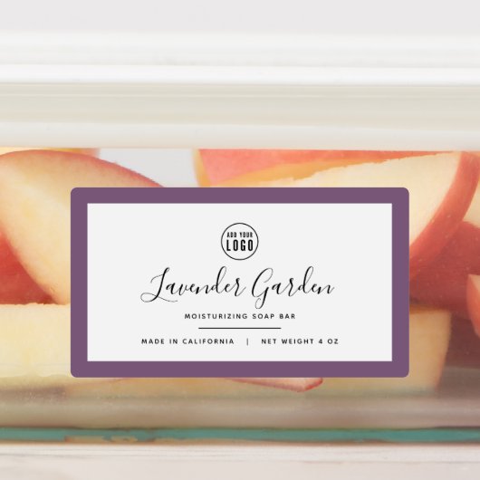 Voeg uw Logo en bewerkbaar kleurenproduct toe Labels (Aangebracht)