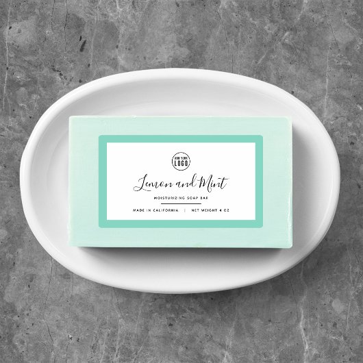 Voeg uw Logo en bewerkbaar kleurenproduct toe Labels