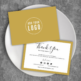 Voeg uw Logo en bewerkbare kleur toe Dank u