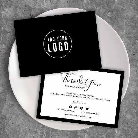 Voeg uw Logo en bewerkbare kleur toe Dank u