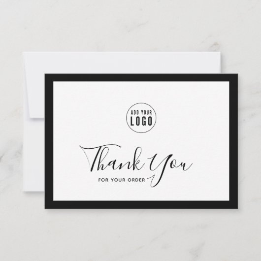 Voeg uw Logo en bewerkbare randkleur toe Hartelijk (Voorkant)