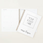 Voeg uw Logo en naamplaatje toe Planner (Display)