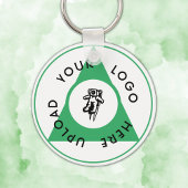 Voeg uw Logo en QR Code Sleutelhanger toe