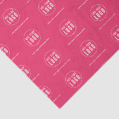 Voeg uw Logo en webpagina bewerkbare achtergrondkl Tissuepapier (Detail)