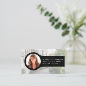 Voeg uw Logo-headfoto toe - Estate Agent Visitekaartje (Staand voorkant)