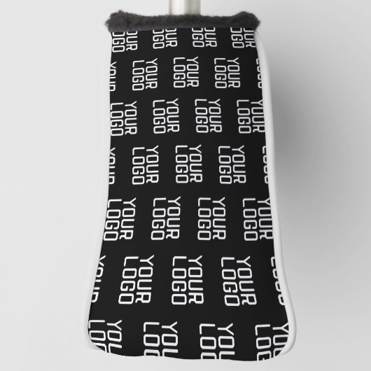 Voeg uw Logo Herhalingspatroon bewerkbare Sjabloon Golfheadcover (Draai 90)