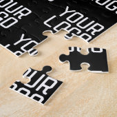 Voeg uw Logo Herhalingspatroon bewerkbare Sjabloon Legpuzzel (Zijkant)