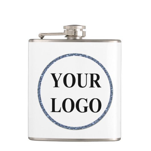 VOEG UW LOGO HIER FLASK TOE HEUPFLES (Voorkant)