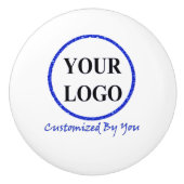 VOEG UW LOGO HIER TOE KERAMISCHE KNOP (Voorkant)