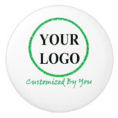 VOEG UW LOGO HIER TOE KERAMISCHE KNOP (Voorkant)