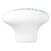 VOEG UW LOGO HIER TOE KERAMISCHE KNOP (Zijkant)