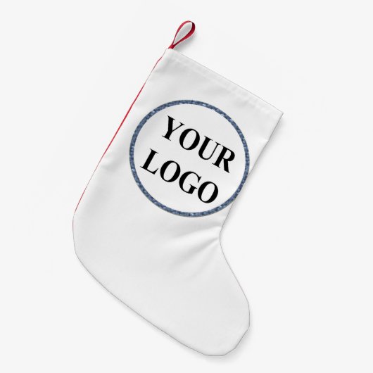 VOEG UW LOGO HIER TOE KLEINE KERSTSOK (Voorkant (Hangend))