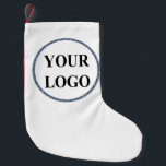 VOEG UW LOGO HIER TOE KLEINE KERSTSOK<br><div class="desc">You can customize it with your foto,  logo or with your text. You can place them as you like on the customization page. Funny,  uniek,  pretty,  or personal,  it's your's keuzem.</div>