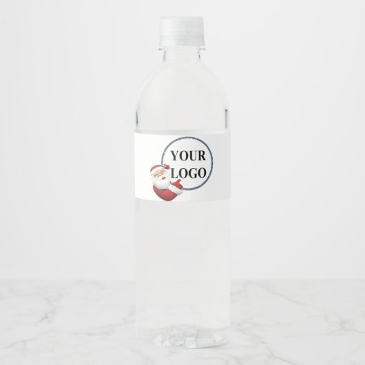 VOEG UW LOGO HIER TOE WATERFLES ETIKET (Voorkant)