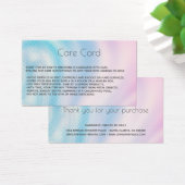 Voeg uw logo holografische juwelen-zorgkaart toe visitekaartje (Bureau)