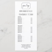 Voeg uw Logo Homemade Bakery Price List & Menu toe (Voorkant)