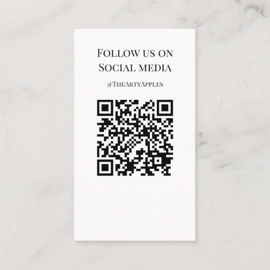 VOEG UW LOGO JEWELRY-ZORGKAARTEN TOE VISITEKAARTJE (Achterkant)