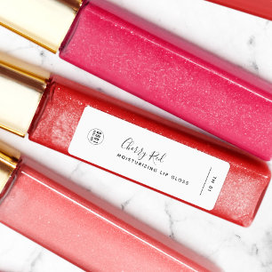 Voeg uw Logo-kalligrafie-script toe Labels