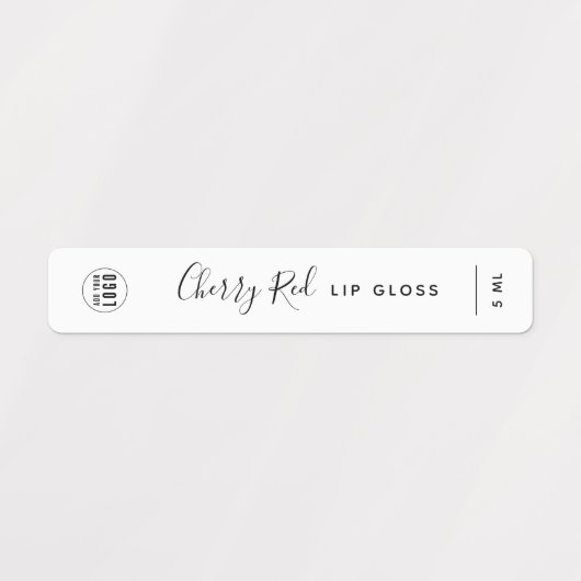 Voeg uw Logo-kalligrafie-script toe Labels (Design 1)