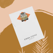 Voeg uw Logo Ketting juwelier display Kaart toe Visitekaartje