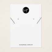 Voeg uw Logo Ketting oorringen Display Kaart toe (Voorkant)