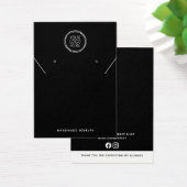 Voeg uw Logo Ketting oorringen Display Kaart toe (Bureau)