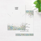 Voeg uw Logo Ketting oorringen Display Kaart toe (Bureau)