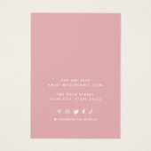 Voeg uw Logo Ketting oorringen Display Kaart toe (Achterkant)