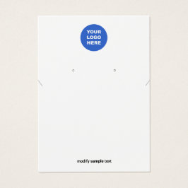 Voeg uw Logo Ketting toe en verdien uw beeldscherm Visitekaartje