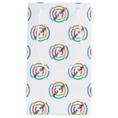 VOEG uw LOGO KLANT bedrijfsbedrijf TOE Klein Cadeauzakje (Voorkant)