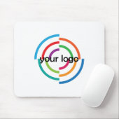 VOEG uw LOGO KLANT bedrijfsbedrijf TOE Muismat (Met muis)