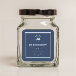 Voeg uw logo klassieke aangepaste kleuren productl vierkante sticker