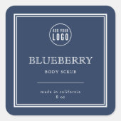 Voeg uw Logo Klassieke Eigen Colour Product Label (Voorkant)