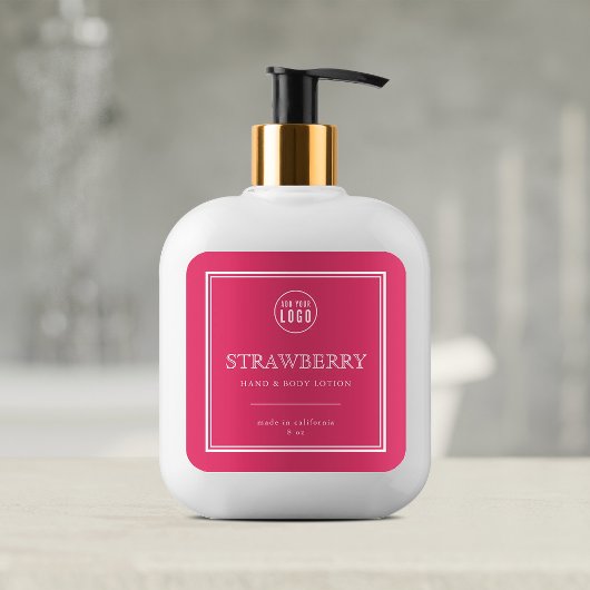 Voeg uw Logo Klassieke Eigen Colour Product Label 