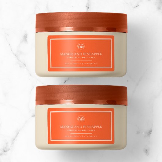 Voeg uw Logo Klassieke Eigen Colour Product Label 