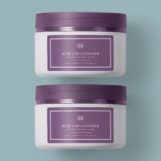 Voeg uw Logo Klassieke Eigen Colour Product Label 