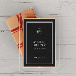 Voeg uw Logo Klassieke Eigen kleurenetiket toe Wijn Etiket