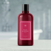 Voeg uw Logo Klassieke Eigen kleurenetiket toe Wijn Etiket