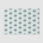 Voeg uw Logo-merkverpakking toe Tissuepapier (Voorkant)