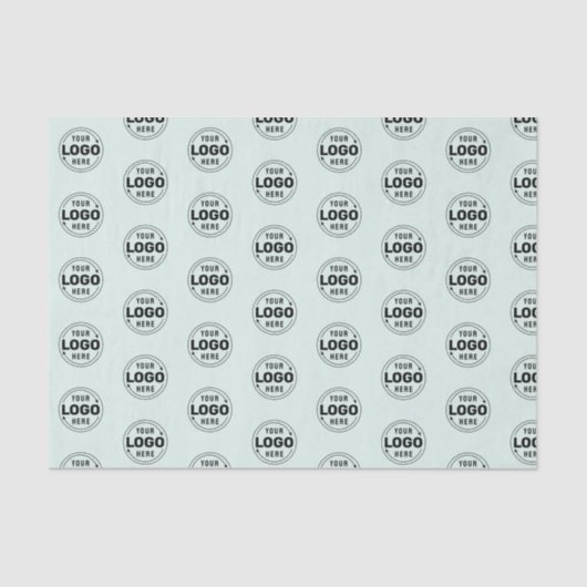 Voeg uw Logo-merkverpakking toe Tissuepapier (Voorkant)