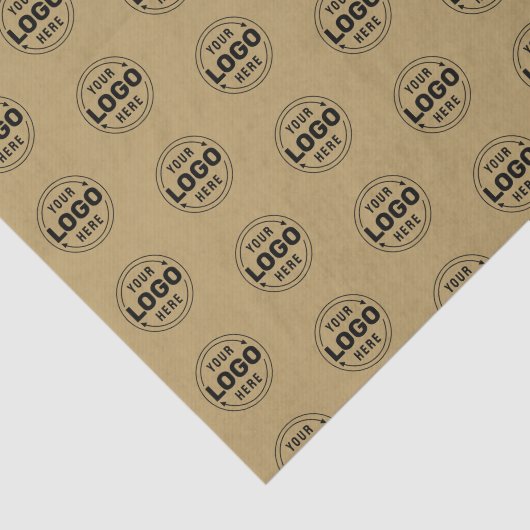 Voeg uw Logo-merkverpakking toe Tissuepapier (Detail)