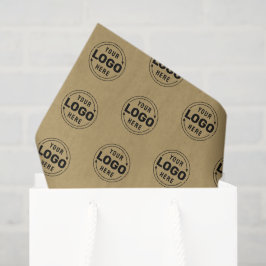 Voeg uw Logo-merkverpakking toe Tissuepapier