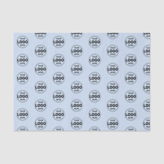 Voeg uw Logo-merkverpakking toe Tissuepapier (Voorkant)