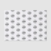 Voeg uw Logo-merkverpakking toe Tissuepapier (Voorkant)