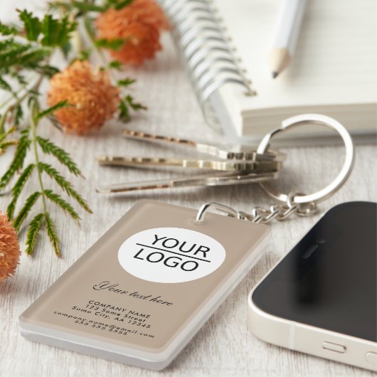Voeg uw Logo met de Bevordering van het Bedrijf va Sleutelhanger (Voorkant Rechts)