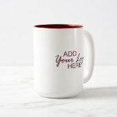 voeg uw logo mok toe (Voorkant rechts)